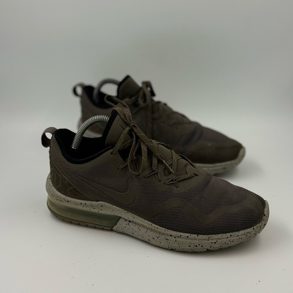 Nike Air Max Fury Running Shoes RidgeRock Men’s Grey/Green Men’s Size 9 - Picture 3 of 6